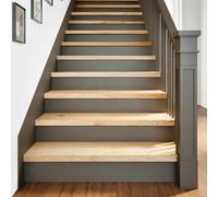 Marches d'escalier 8pcs non traité 120x25x2cm bois chêne massif vidaXL