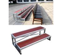 Marches d'escalier chorales commerciales, sièges à étages multifonctions et plate-forme de parole pour représentations de groupe