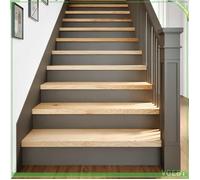 Marches d'escalier - FAF7291712425653 - Chêne massif non traité - 100 x 25 x 2 cm - Lot de 2