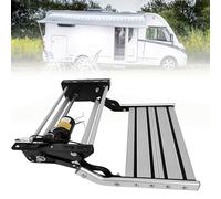 Marches électriques pour Camping-Car, escaliers Pliables et rétractables en Alliage d'aluminium avec Barre Lumineuse LED et pédales antidérapantes, Marche motorisée Simple/Double Cou Single Layer 24v