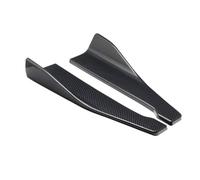 Marches latérales 48CM pour E90 E46 F20 F30 E39 G20 Jupe Latérale Voiture Protecteur Extension Protecteur Pare-Chocs Arrière Spoiler Diffuseur Split(Carbone)