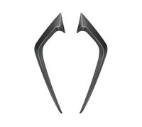 Marches latérales Grille Ventilation Spoiler Pare-Chocs Avant pour pour Fiesta St MK6 2012-2017(Aspect Fibre de Carbone)