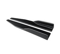 Marches latérales Jupe Latérale Voiture Pare-Chocs Diffuseur Spoiler Tabliers pour Series F20 F21 F30 F35 E90 E91 E92 E93 G30 G38 X1 X2 X3 M2 M3 M4(Aspect Fibre de Carbone)