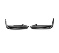 Marches latérales Lèvre Pare-Chocs Avant Voiture Séparateur Canards Becquet Côté Sourcil Cadre Couverture pour F30 F31 MS&Port 2012-2019(Aspect Carbone de Type A)