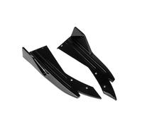 Marches latérales pour Mk2 Mk3 Mk4 Mk5 Style Universel Voiture Pare-Chocs Arrière Lèvre Modification Accessoires Jupe Spoiler(Noir Brillant)