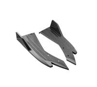 Marches latérales pour Mk2 Mk3 Mk4 Mk5 Style Universel Voiture Pare-Chocs Arrière Lèvre Modification Accessoires Jupe Spoiler(Fibre de Carbone)