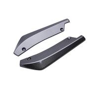 Marches latérales pour pour Mustang 2005-2009 Voiture Pare-Chocs Arrière Séparateur Diffuseur Canard Wrap Spoiler Aile Latérale Jupe Lèvre Menton Corps(Fibre de Carbone)
