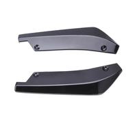 Marches latérales pour pour Mustang 2005-2009 Voiture Pare-Chocs Arrière Séparateur Diffuseur Canard Wrap Spoiler Aile Latérale Jupe Lèvre Menton Corps(Noir)