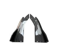 Marches latérales Réglage Pare-Chocs Arrière Diffuseur Splitter Spoiler Canards Jupes Latérales Couverture Autocollant Garniture pour pour Mustang GT 500 350(Aspect Carbone)