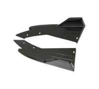 Marches latérales Réglage Pare-Chocs Arrière Diffuseur Splitter Spoiler Canards Jupes Latérales Couverture Autocollant Garniture pour pour Mustang GT 500 350(Noir)
