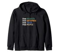 Marchés Libres Libre-Entreprise Libre-échange Sweat à Capuche
