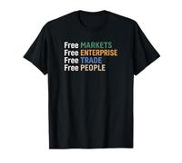 Marchés Libres Libre-Entreprise Libre-échange T-Shirt