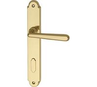 Marchesi 1231.15C.002.M ALT-Wien sur plaque d'immatriculation avec poignée en laiton poli