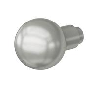 MARCHESI 4125/16 mm Bouton poussoir en forme de sphère, ø 50 mm, raccord 16 mm, acier inoxydable