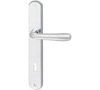 MARCHESI Sonia 1040.15A.009.M Poignée de porte en laiton chromé mat