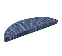 Marchettes auto-adhésives - vidaXL - Bleu - 56x17x3 cm - Lot de 15 - Polypropylène - Antidérapant - Insonorisant