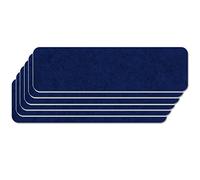 Marchettes d'escalier Autocollantes, 15 pcs Tapis d'escalier antidérapant, Tapis de marches, Antiderapant Escalier, Bande Antidérapante Escalier pour Enfants, Aînés et Animaux(A,55x22cm)