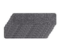 Marchettes d'escalier Autocollantes, 15 pcs Tapis d'escalier antidérapant, Tapis de marches, Antiderapant Escalier, Bande Antidérapante Escalier pour Enfants, Aînés et Animaux(C,55x22cm)