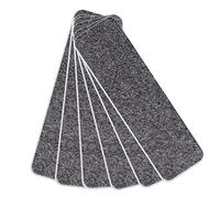 Marchettes d'escalier Autocollantes, 15 pcs Tapis d'escalier antidérapant, Tapis de marches, Antiderapant Escalier, Bande Antidérapante Escalier pour Enfants, Aînés et Animaux(B,55x22cm)