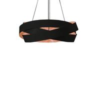 Marchetti Pura S 100 G9 Pendelleuchte, noir / feuille de cuivre