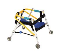 Marcheur À Quatre Roues For Enfants, Marcheur For Paralysie Cérébrale, Rééducation Des Membres Inférieurs, Cadre Debout, Hauteur Réglable Et Pliable(XL)