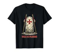 Marchez en Tant Que pèlerins, Chevalier templier, croisé, catholique T-Shirt