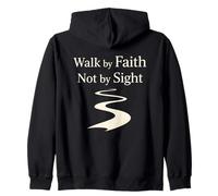 Marchez par la Foi et Non par la Vue : Le Chemin Spirituel chrétien Sweat à Capuche