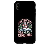 Marchez votre chemin vers un design Merry Christmas Coque pour iPhone XS Max