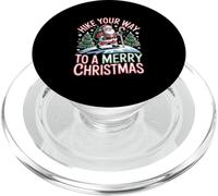 Marchez votre chemin vers un design Merry Christmas PopSockets PopGrip pour MagSafe