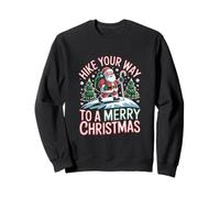 Marchez votre chemin vers un design Merry Christmas Sweatshirt