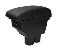 MARCHFA Boîte de rangement d'accoudoir Custom Fit pour Jimny 2007-2018 JB23 JB33 JB43 JB64 JB74 avec port de charge USB