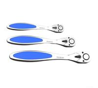 Marchfunny 38 clés à cliquet avec forme de corps profilée pour une intégration parfaite dans les ensembles de rouleaux d'outils et les kits de diagnostic portables pour techniciens mobiles (12,5)