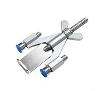 Marchfunny Butée de porte portable en Y pour sécuriser les portes intérieures des hôtels, des auberges, des appartements et des espaces de vie temporaires (bleu argenté)