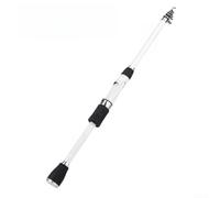 Marchfunny Canne à pêche télescopique compacte conçue pour la mobilité en plein air - Construction légère en fibre de verre et support de pêche multi-technique (1,8 m B)