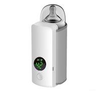 Marchfunny Chauffe-biberon de voyage léger offrant un chauffage rapide et des températures personnalisables pour le confort de bébé