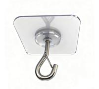 Marchfunny Configuration du crochet inversé au plafond pour un support de charge lourde sur les surfaces lisses des murs et du plafond intérieurs (5,6 cm)