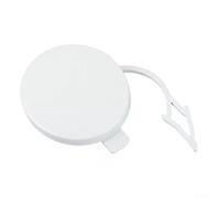 Marchfunny Crochet de remorquage pour pare-chocs avant de Golf 7 VII Blanc ABS Pièce de rechange pour modèles 2014 2015 2016 2017