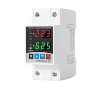 Marchfunny Disjoncteur numérique 40 A/63 A avec réinitialisation automatique et protection de retard réglable pour une sécurité électrique fiable dans les applications résidentielles (40 A)