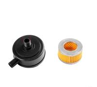 Marchfunny Ensemble silencieux de compresseur d'air entraîné par courroie et élément filtrant pour compresseurs à piston, pièce de rechange compatible avec les modèles 0.25/8 0.36/8 (A)