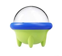 Marchfunny Étui de rangement rotatif pour cartes de jeu compatible avec Switch 2 Switch pour console OLED avec 10 emplacements, design magnétique, support d'affichage rotatif à 360 degrés (bleu + vert