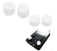 Marchfunny Extension de capuchon de joystick en TPU compatible avec R36S pour un meilleur engagement du pouce et une performance analogique stable (blanc)