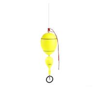 Marchfunny Flotteur pour bar de mer et pêche d'eau douce compatible avec les équipements de pêche Apollo et les cannes lumineuses (jaune)