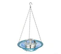 Marchfunny Fontaine de jardin alimentée par USB avec proportions équilibrées et mouvement naturel de l'eau pour améliorer la biodiversité du jardin (bleu)