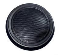 Marchfunny Grille de haut-parleur de porte avant en ABS pour Mini Cooper R56 R57 R58 R59 Clubman Hatchback Cabriolet Coupé, pour Roadster 2007-2015, noir galvanisé