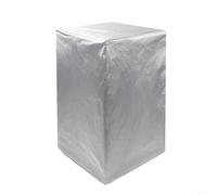 Marchfunny Housse de station de charge imperméable pour boîtes de charge de véhicules électriques, tissu Oxford 210D, protection extérieure résistante aux intempéries, 35 x 25 x 70 cm, argenté