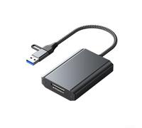 Marchfunny Lecteur de cartes USB 3.2 pour cartes CFeA, CFeB et TF 4.0 Vitesse de transfert de données 10 Gbit/s avec boîtier en alliage d'aluminium résistant à la chaleur (CFeA)