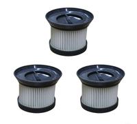 Marchfunny Lot de 3 filtres d'échappement de rechange pour aspirateur CleanMaxx MJ1901B Cyclone avec filtre HEPA H13 lavable capturant les particules aussi petites que 0,3 micron
