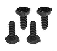 Marchfunny Lot de 4 pieds horizontaux réglables pour machine à laver DC61-01722B compatible avec modèles WA50R5400AV/US WA45N3050AW/A4 WA52J8700AP/A2 WA52J8060AW/A2