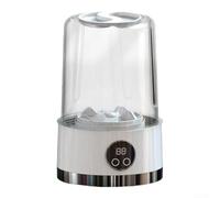 Marchfunny Mini machine à laver portable rechargeable sans fil pour sous-vêtements et chaussettes, conçue pour les dortoirs et les besoins de linge limités (blanc)