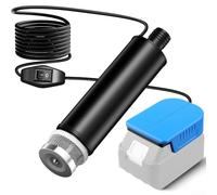 Marchfunny Pompe de transfert d'eau avec compatible avec batterie Bosch et Dewalt, parfaite pour gérer l'accumulation d'eau (pour BAT622)